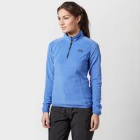 the north face womens glacier quarter zip fleece light blue light blue