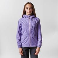 the north face girls zipline waterproof jacket purple purple