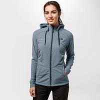 the north face womens mezzaluna full zip fleece hoody light grey light ...