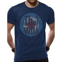 The Who Target Men\'s XX-Large T-Shirt (Blue)