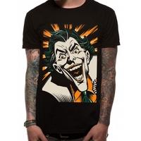 The Joker Face Unisex X-Large T-Shirt - Black