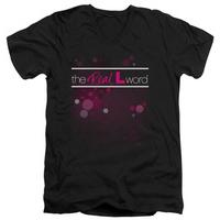 The Real L Word - Flashy Logo V-Neck