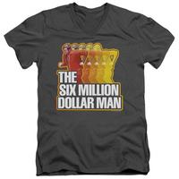 The Six Million Dollar Man - Run Fast V-Neck