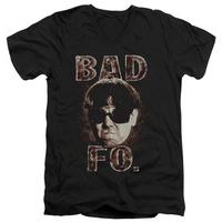 the three stooges bad moe fo v neck