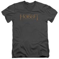 The Hobbit: An Unexpected Journey - Distressed Logo V-Neck