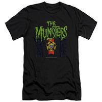 the munsters 50 year logo slim fit