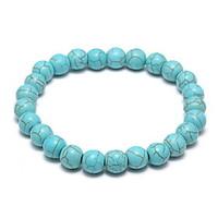 the new turquoise jewelry all match folk style beads bracelets