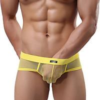 The manufacturer direct wholesale men sexy fashion transparent underwear briefs waist slim underwear