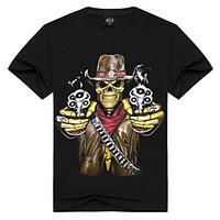 The Latest Fashion Men \'s Personality Short - Sleeved T - Shirt