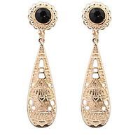 The European and American fashion atmosphere big drop earrings