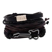 The New Woven Leather Leather Bracelets