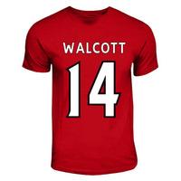 theo walcott arsenal hero t shirt red