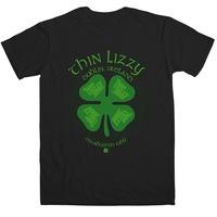 Thin Lizzy T Shirt - Dublin Shamrock