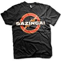the big bang theory t shirt circled bazinga