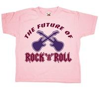 The Future Of Rock N Roll - Kids T Shirt