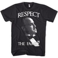 the godfather t shirt respect the family