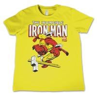 the invincible iron man kids t shirt