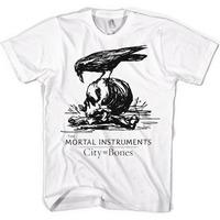 The Mortal Instruments Men\'s T Shirt - Bird And Skull