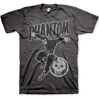 The Phantom T Shirt - Distressed Phantom Jump