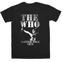The Who T Shirt - Distressed 73 Tour