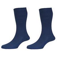 The Original Softop? Socks (3 pairs), Indigo, Size 6-11, Cotton