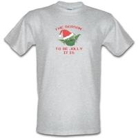 The Season To Be Jolly It is male t-shirt.