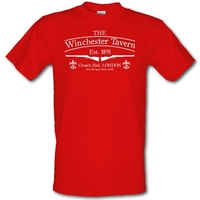 the winchester tavern shaun of the dead male t shirt