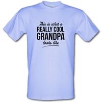 this is what a really cool grandpa looks like male t shirt