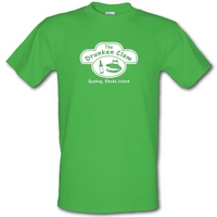 The Drunken Clam male t-shirt.