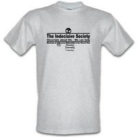 The Indecisive Society male t-shirt.