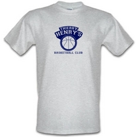 thierry henrys basketball club male t shirt