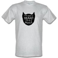 This Isn\'t A Beard It\'s A Saddle male t-shirt.