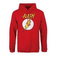 The Flash - Logo & Symbol (pullover Hoodie) (large)