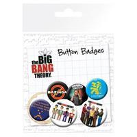 The Big Bang Theory Button Badge Set