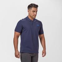 the north face mens piquet polo shirt blue blue