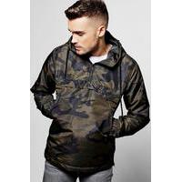 the head camo print cagoule khaki