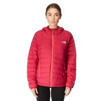 the north face womens mistassini hooded down jacket pink pink