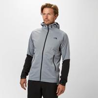 the north face mens metro waterproof jacket mid grey mid grey