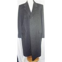 the british tailor size 42 charcoal grey cashmere crombie style coat
