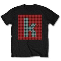 the killers k glow mens large t shirt black