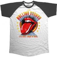 The Rolling Stones - It\'s Only Rock \'n Roll Men\'s Medium T-Shirt - White
