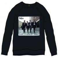 The Beatles On Air Black Mens Sweat: X Large