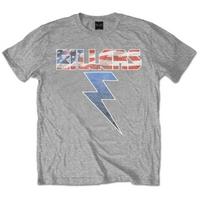 the killers bolt america mens large t shirt grey