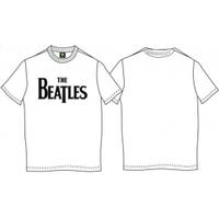 The Beatles Drop T TShirt_White: Large