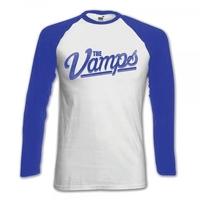 The Vamps McVey White Raglan Baseball Shirt Large