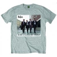 The Beatles On Air Grey Mens TShirt: XXL