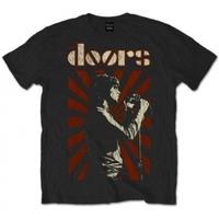 The Doors Lizard King Mens Black T Shirt: Large