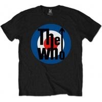 The Who Target Classic Black Mens TShirt Size: X Large