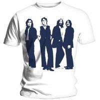 The Beatles Standing Men\'s Medium T-Shirt - White