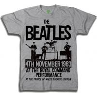 The Beatles Prince of Wales Theatre Boys Grey TS: Large